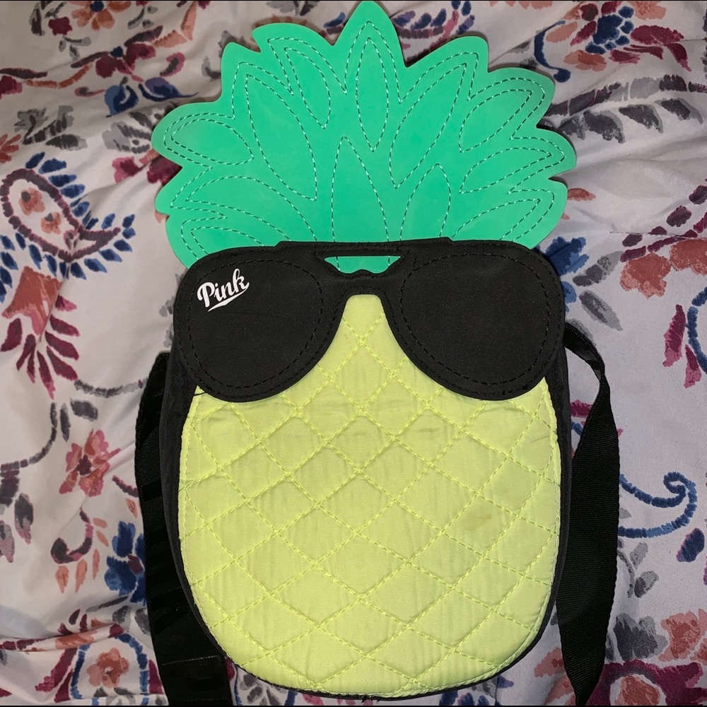 PINK pineapple lunchbag 🍍